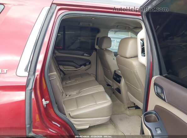 1GNSCBKC1HR402773 2017 CHEVROLET TAHOE Red VIN sticker view