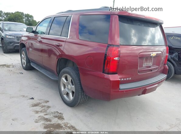1GNSCBKC1HR402773 2017 CHEVROLET TAHOE Red Rear left
