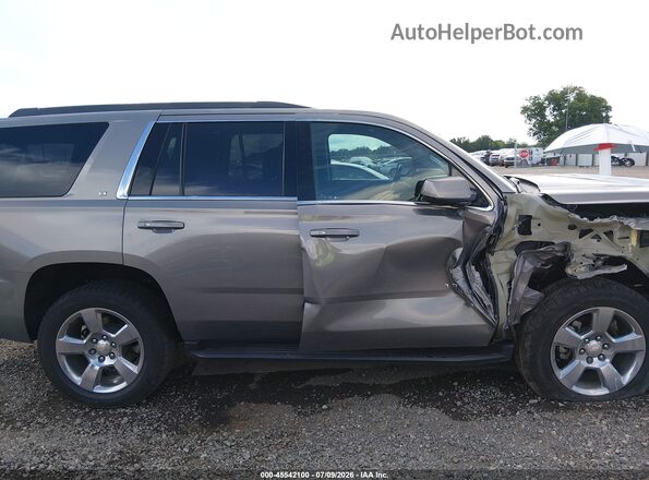 1GNSCBKC1JR385706 2018 CHEVROLET TAHOE Серый Панорамный вид салона 360°