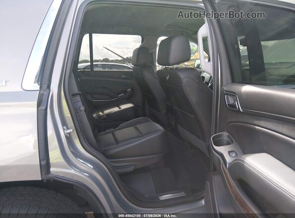1GNSCBKC1JR385706 2018 CHEVROLET TAHOE Серый Вид наклейки с VIN-кодом