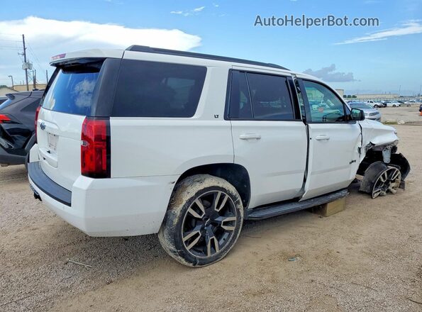 1GNSCBKC2JR365769 2018 CHEVROLET TAHOE White Trasero derecho