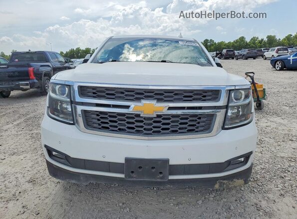 1GNSCBKC3HR116861 2017 CHEVROLET TAHOE White წინა ხედი