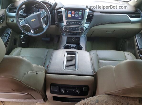 1GNSCBKC3HR116861 2017 CHEVROLET TAHOE White წინა პანელის ხედი