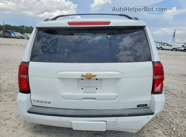 1GNSCBKC3HR116861 2017 CHEVROLET TAHOE White უკანა ხედი