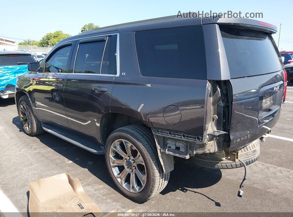 1GNSCBKC3JR108300 2018 CHEVROLET TAHOE Black უკანა მარცხენა