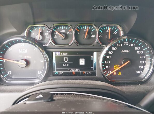 1GNSCBKC3JR108300 2018 CHEVROLET TAHOE Black უკანა სავარძლების ხედი
