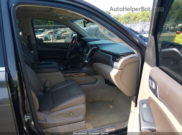 1GNSCBKC3JR108300 2018 CHEVROLET TAHOE Black წინა სალონის ხედი