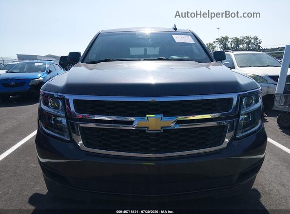 1GNSCBKC3JR108300 2018 CHEVROLET TAHOE Black უკანა სალონის ხედი