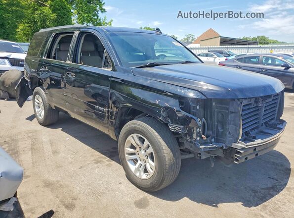 1GNSCBKC3JR238657 2018 CHEVROLET TAHOE Black Delantero derecho