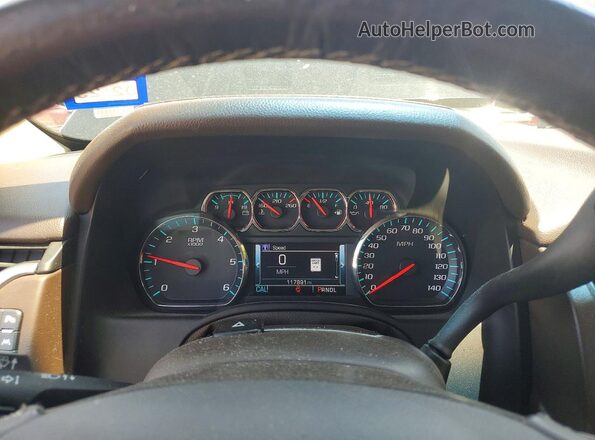 1GNSCBKC3JR238657 2018 CHEVROLET TAHOE Black Vista del cuadro de instrumentos