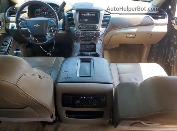 1GNSCBKC3JR238657 2018 CHEVROLET TAHOE Black Vista del salpicadero