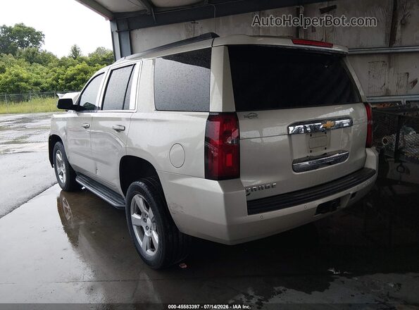 1GNSCBKC4GR402376 2016 CHEVROLET TAHOE Champagne Задня ліва чверть
