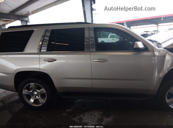 1GNSCBKC4GR402376 2016 CHEVROLET TAHOE Champagne Вид щитка приладів
