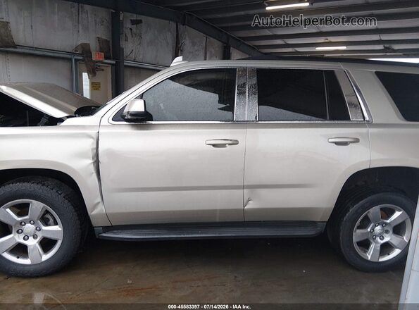 1GNSCBKC4GR402376 2016 CHEVROLET TAHOE Champagne Вид задньої частини салону