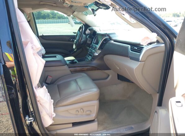 1GNSCBKC4HR109983 2017 CHEVROLET TAHOE Black Widok wnętrza z przodu
