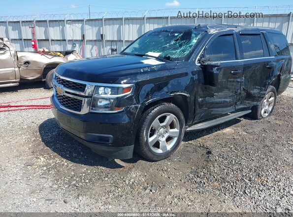 1GNSCBKC4HR109983 2017 CHEVROLET TAHOE Black Przód lewy
