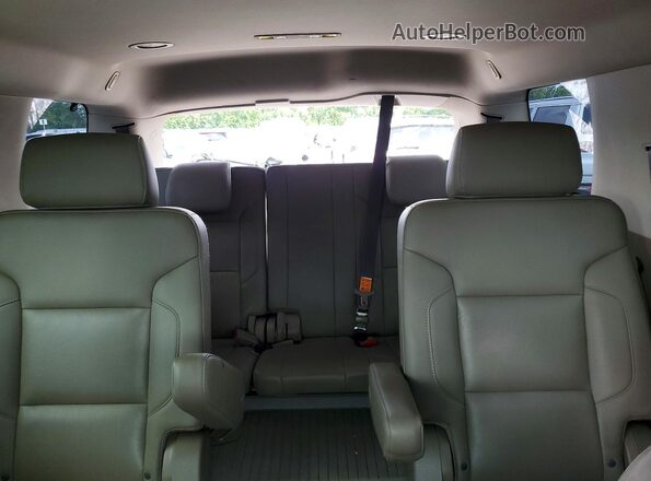 1GNSCBKC4HR236894 2017 CHEVROLET TAHOE Blue უკანა სავარძლების ხედი