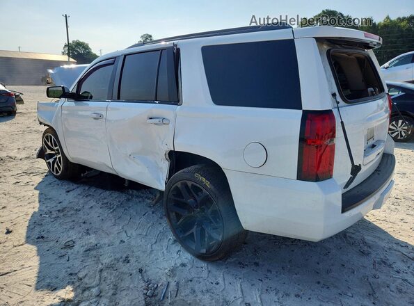 1GNSCBKC4HR308693 2017 CHEVROLET TAHOE White Tył lewy