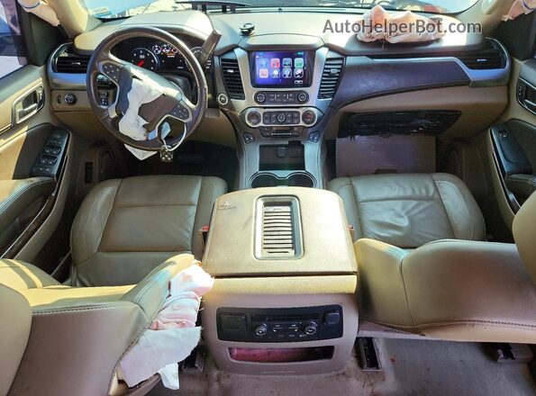 1GNSCBKC4HR308693 2017 CHEVROLET TAHOE White Widok deski rozdzielczej