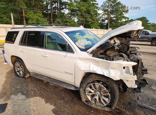 1GNSCBKC5GR229273 2016 CHEVROLET TAHOE White Передня права чверть