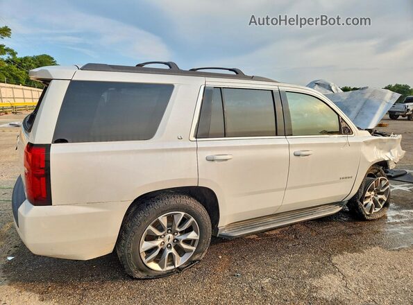 1GNSCBKC5GR229273 2016 CHEVROLET TAHOE White Задня права чверть