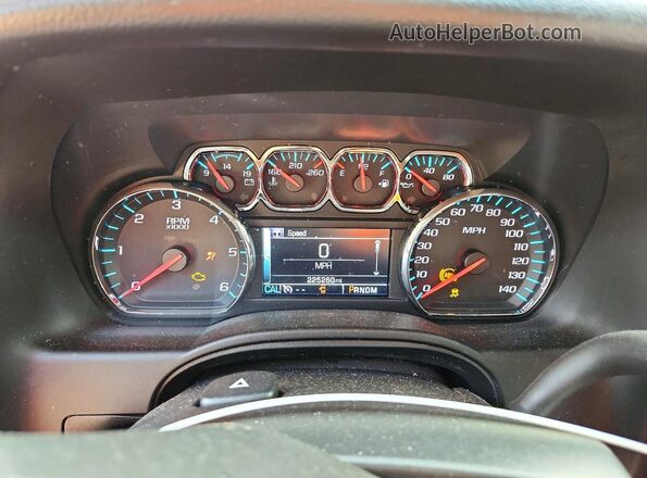 1GNSCBKC5GR229273 2016 CHEVROLET TAHOE White Вид щитка приладів