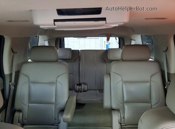 1GNSCBKC5GR318552 2016 CHEVROLET TAHOE Tan Vista de los asientos traseros