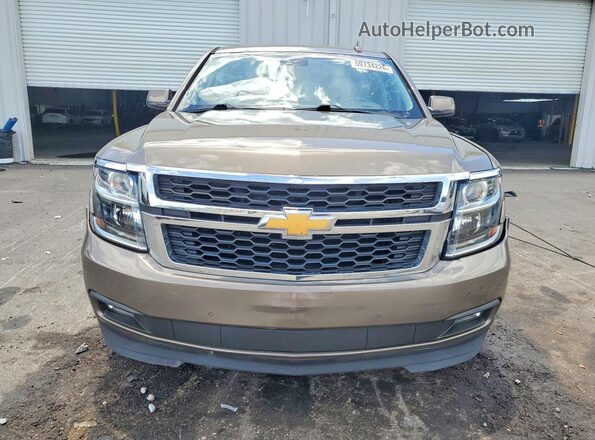 1GNSCBKC5GR318552 2016 CHEVROLET TAHOE Tan Vista frontal