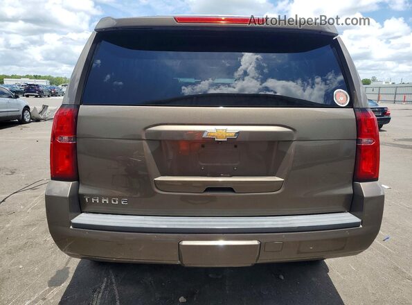 1GNSCBKC5GR318552 2016 CHEVROLET TAHOE Tan Vista trasera