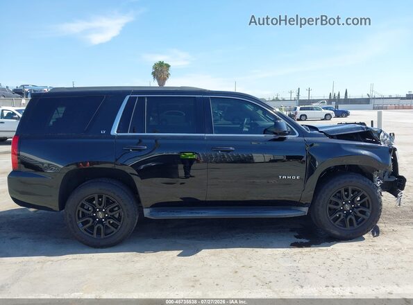 1GNSCBKC5GR338476 2016 CHEVROLET TAHOE Black Rear interior view