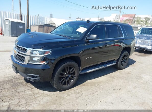 1GNSCBKC5GR338476 2016 CHEVROLET TAHOE Black Front left