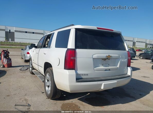 1GNSCBKC5HR178892 2017 CHEVROLET TAHOE White Հետևի ձախ