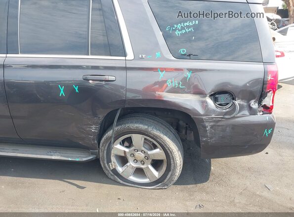 1GNSCBKC5JR268355 2018 CHEVROLET TAHOE Черный Вид спереди