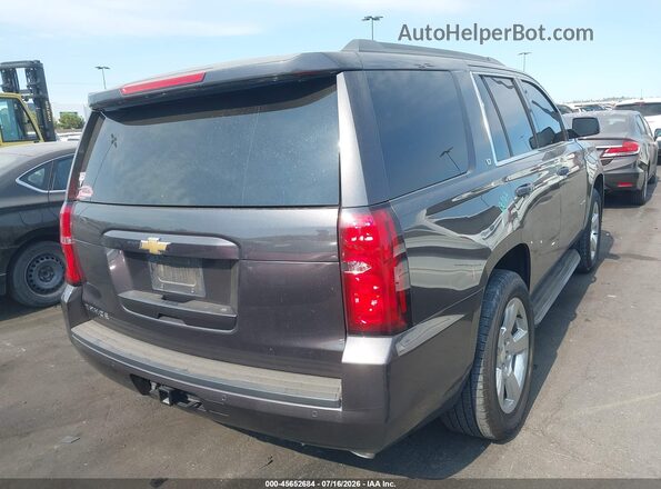 1GNSCBKC5JR268355 2018 CHEVROLET TAHOE Черный Задняя правая четверть
