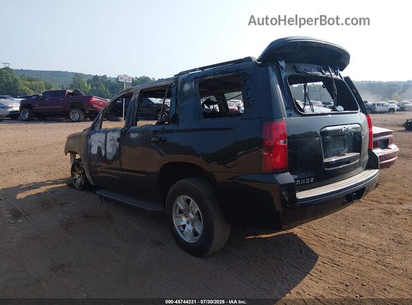 1GNSCBKC5LR210233 2020 CHEVROLET TAHOE Черный Задняя левая четверть