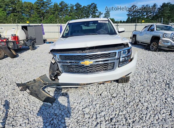 1GNSCBKC6GR232022 2016 CHEVROLET TAHOE White წინა ხედი