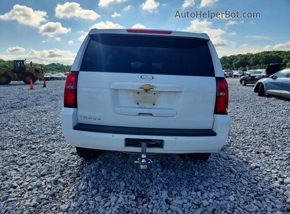 1GNSCBKC6GR232022 2016 CHEVROLET TAHOE White უკანა ხედი