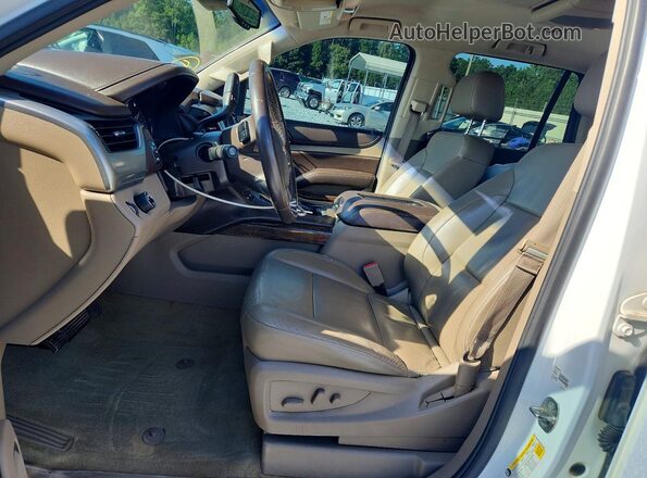 1GNSCBKC6GR232022 2016 CHEVROLET TAHOE White წინა სალონის ხედი