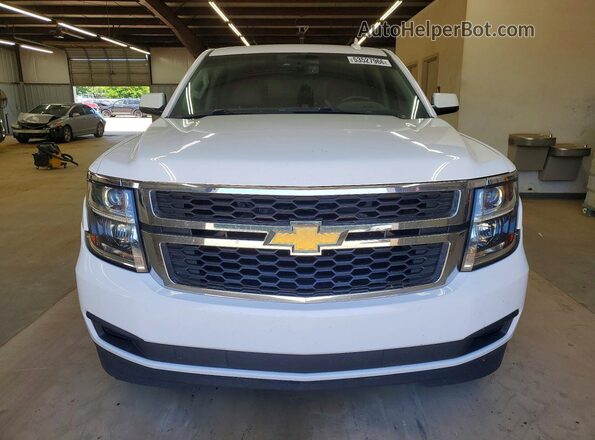 1GNSCBKC6GR432608 2016 CHEVROLET TAHOE White წინა ხედი