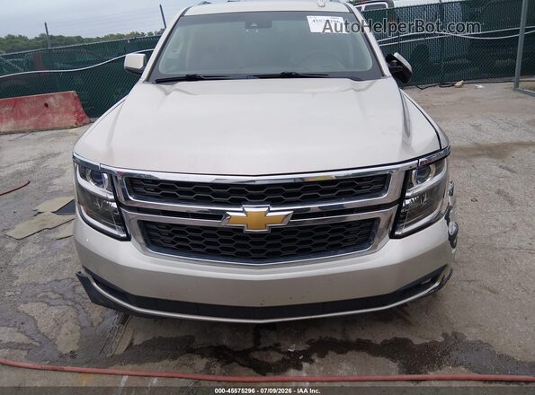 1GNSCBKC6HR273560 2017 CHEVROLET TAHOE Золотой Вид щитка приборов