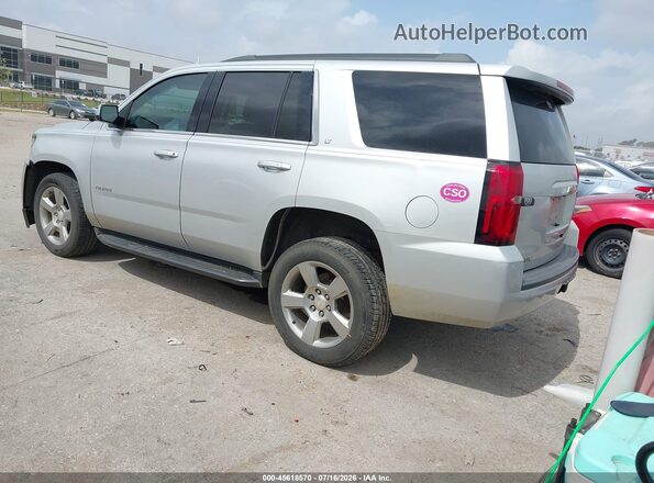 1GNSCBKC6JR350983 2018 CHEVROLET TAHOE Silver Հետևի ձախ