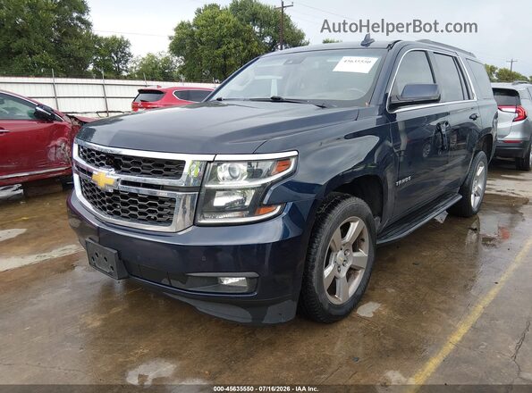 1GNSCBKC6KR167536 2019 CHEVROLET TAHOE Dark Blue Առջևի ձախ երեք քառորդ տեսարան