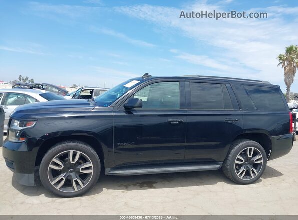 1GNSCBKC6KR258614 2019 CHEVROLET TAHOE Black Widok wnętrza 360 stopni