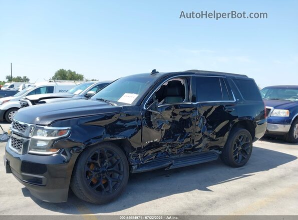 1GNSCBKC6KR391938 2019 CHEVROLET TAHOE Black წინა ხედი