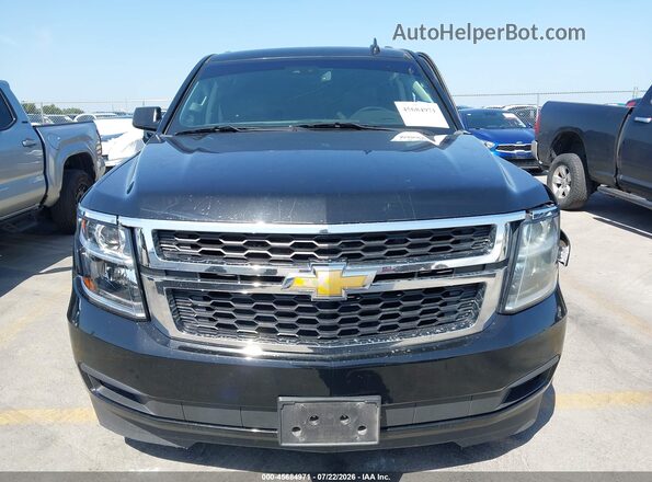 1GNSCBKC6KR391938 2019 CHEVROLET TAHOE Black ხელსაწყოთა პანელის ხედი