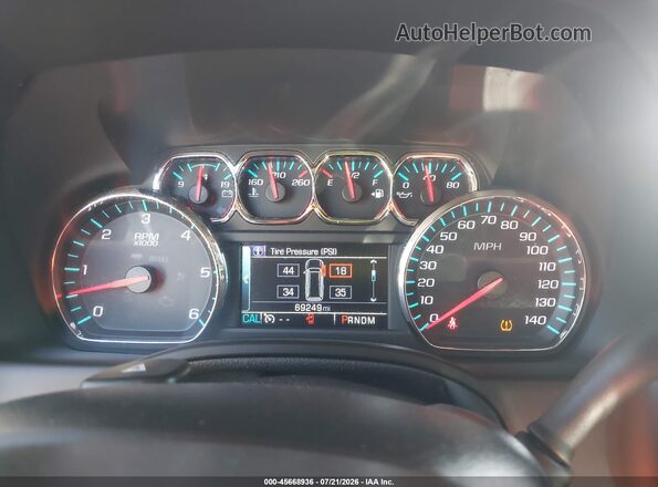 1GNSCBKC7GR397934 2016 CHEVROLET TAHOE Silver Հետևի նստատեղերի տեսք