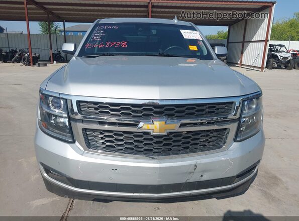 1GNSCBKC7GR397934 2016 CHEVROLET TAHOE Silver Սարքավորումների վահանակի տեսք