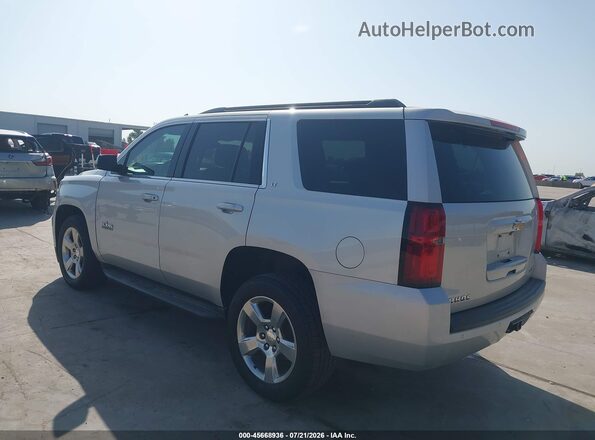 1GNSCBKC7GR397934 2016 CHEVROLET TAHOE Silver Հետևի ձախ