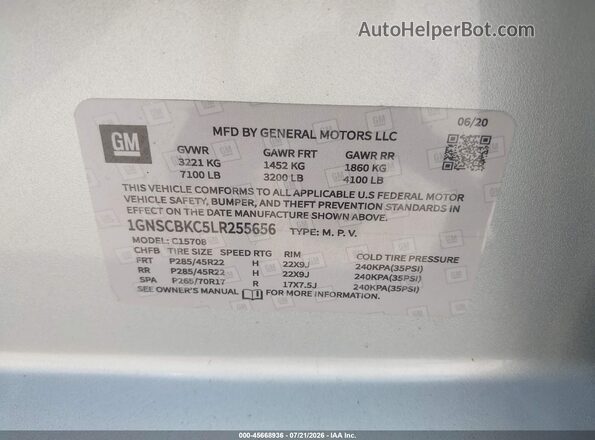 1GNSCBKC7GR397934 2016 CHEVROLET TAHOE Silver 