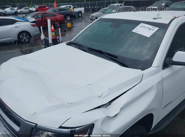 1GNSCBKC7JR395432 2018 CHEVROLET TAHOE White Front view